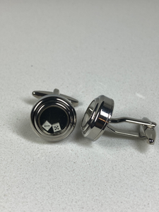 Free Moving Dice Cufflink